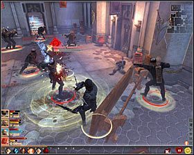 W nowym pomieszczeniu czekają Cię jeszcze trudniejsze walki - Sprawa rodzinna (1) | Questy towarzyszy - Akt 2 | Solucja Dragon Age II - Dragon Age II - poradnik do gry