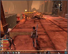 Nathaniel będzie Ci teraz towarzyszył, przy czym jest on oczywiście nieaktywną postacią - Poszukiwania Nathaniela | Questy uzupełniające - Akt 3 | Solucja Dragon Age II - Dragon Age II - poradnik do gry