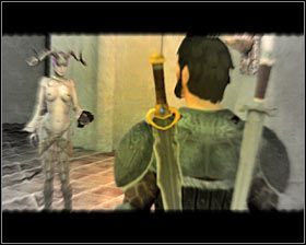 W trakcie tej scenki możesz zachować się na trzy zasadnicze sposoby - Nocne koszmary (2) | Questy uzupełniające - Akt 2 | Solucja Dragon Age II - Dragon Age II - poradnik do gry