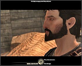 Rozmowa z udziałem Gascarda i Quentina może mieć dwa różne zakończenia - To, co pozostało (2) | Questy główne - Akt 2 | Solucja Dragon Age II - Dragon Age II - poradnik do gry