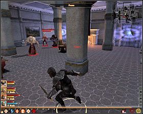 Nie musisz badać pomieszczenia na dole, bo nic tam nie ma - Główny podejrzany (2) | Questy główne - Akt 2 | Solucja Dragon Age II - Dragon Age II - poradnik do gry