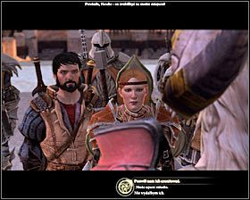 Na przebieg i końcowy rezultat rozmowy z Arishokiem nie będziesz miał niestety żadnego wpływu - Wymagania Qun (1) | Questy główne - Akt 2 | Solucja Dragon Age II - Dragon Age II - poradnik do gry
