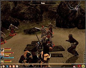 Po wydostaniu się na powierzchnię gra automatycznie wyświetli scenkę z rozmowy Thraska z Karrasem #1 - Akt miłosierdzia (3) | Questy główne - Akt 1 | Solucja Dragon Age II - Dragon Age II - poradnik do gry