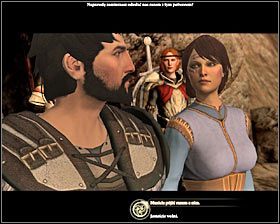 Po wydostaniu się na powierzchnię gra automatycznie wyświetli scenkę z rozmowy Thraska z Karrasem #1 - Akt miłosierdzia (2) | Questy główne - Akt 1 | Solucja Dragon Age II - Dragon Age II - poradnik do gry