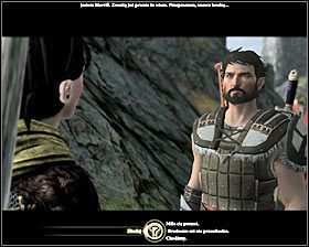Możesz wyjść z obozu, wybierając ścieżkę prowadzącą na północ #1 - Długa droga do domu (1) | Questy główne - Akt 1 | Solucja Dragon Age II - Dragon Age II - poradnik do gry