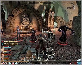 Gra pozwoli Ci na wybór opcji dialogowych w trakcie tego spotkania #1, ale wszystkie prowadzą do jednego zakończenia - Skrucha | Questy towarzyszy - Akt 2 | Solucja Dragon Age II - Dragon Age II - poradnik do gry
