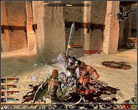 Ostatnia trzecia grupa czeka w zachodniej dzielnicy magazynów (M19, 15) i jest ona zdecydowanie najbardziej liczna #1 - Ostatni z rodu | Questy poboczne - Akt 1 | Solucja Dragon Age II - Dragon Age II - poradnik do gry