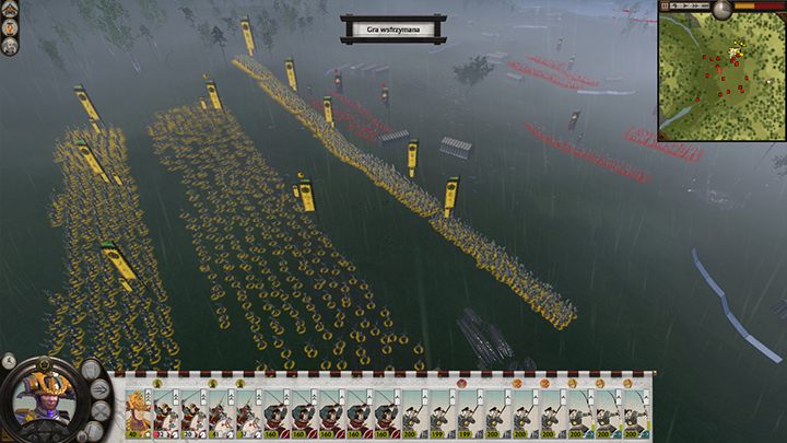 Nasi ashigaru w ścianie yari powinni sobie poradzić z wrogimi samurajami. - Okehazama (1560) w Total War SHOGUN 2 | Bitwy historyczne - Total War: SHOGUN 2 - poradnik do gry