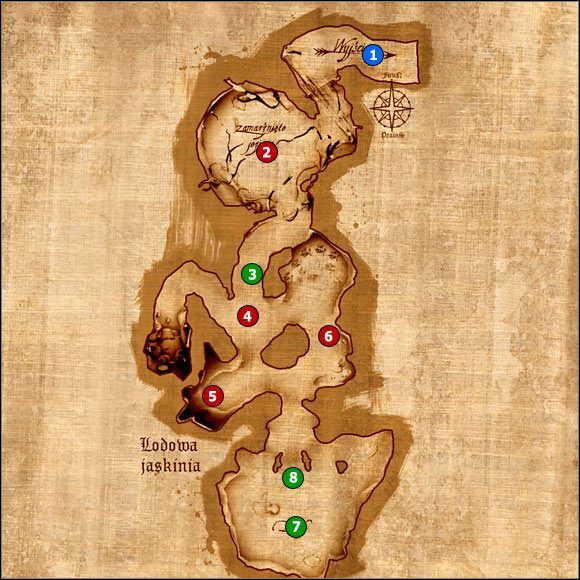 1 - M7; M8- Hammerberg i Lodowa jaskinia | Mapy | Drakensang Phileassons Secret - Drakensang: Phileassons Secret - poradnik do gry