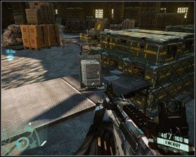 Po zabiciu pierwszych napotkanych żołnierzy wroga, gra skieruje Cię do zamku Clinton - Rozmowy Emailowe | Znajdźki w Crysis 2 - Crysis 2 - poradnik do gry