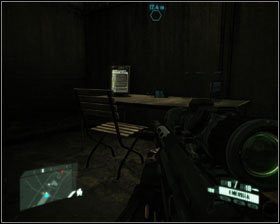 Na początku misji dotrzesz do pokrytego winoroślą, zrujnowanego budynku - Rozmowy Emailowe | Znajdźki w Crysis 2 - Crysis 2 - poradnik do gry