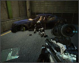 Na początku misji podejdź do okna i spójrz w lewo - Nowojorskie pojazdy | Znajdźki w Crysis 2 - Crysis 2 - poradnik do gry