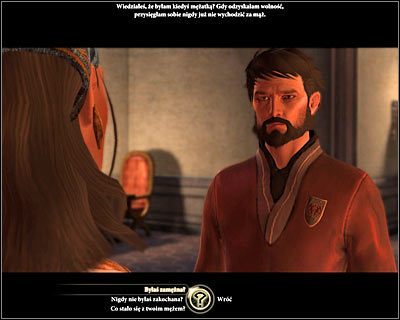 Jeszcze przed opuszczeniem przez Izabelę posiadłości czeka Cię dość ważna rozmowa z tą postacią - Romanse (2) w Dragon Age II | Drużyna - Dragon Age II - poradnik do gry