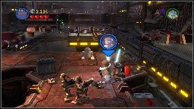 Użyj panelu na platformie - Generał Grievous (3) | Tryb fabularny | LEGO Star Wars III The Clone Wars - LEGO Star Wars III: The Clone Wars - poradnik do gry