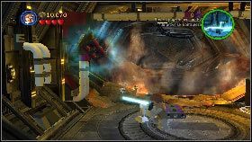 Po chwili dotrzesz do miejsca z pole elektrycznym [1] - Generał Grievous (3) | Tryb fabularny | LEGO Star Wars III The Clone Wars - LEGO Star Wars III: The Clone Wars - poradnik do gry