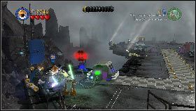 Po walce skieruj się do tunelu [1] i wyjdź nim na zewnątrz - Generał Grievous (5) | Tryb fabularny | LEGO Star Wars III The Clone Wars - LEGO Star Wars III: The Clone Wars - poradnik do gry