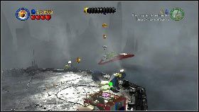 Unikaj jego ataków skacząc po arenie [1] - Generał Grievous (5) | Tryb fabularny | LEGO Star Wars III The Clone Wars - LEGO Star Wars III: The Clone Wars - poradnik do gry