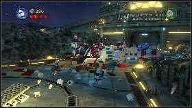Zacznij od ostrzelania przeciwników stojących na podwyższeniu [1] - Generał Grievous (6) | Tryb fabularny | LEGO Star Wars III The Clone Wars - LEGO Star Wars III: The Clone Wars - poradnik do gry