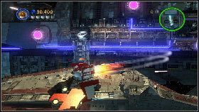 Po bitwie, w kolejnej sekwencji użyj mocy, aby zbudować z klocków platformę [1] - Generał Grievous (7) | Tryb fabularny | LEGO Star Wars III The Clone Wars - LEGO Star Wars III: The Clone Wars - poradnik do gry