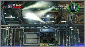 Następnie strzel w żółty klocek z prawej [1] - Generał Grievous (7) | Tryb fabularny | LEGO Star Wars III The Clone Wars - LEGO Star Wars III: The Clone Wars - poradnik do gry