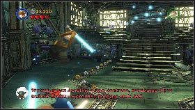 Po uczynieniu tego przejdź przez przejście [1] - Asajj Ventress (1) | Tryb fabularny | LEGO Star Wars III The Clone Wars - LEGO Star Wars III: The Clone Wars - poradnik do gry