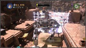 Wkrótce dotrzesz zniszczonego lądowiska pojazdów - Asajj Ventress (5) | Tryb fabularny | LEGO Star Wars III The Clone Wars - LEGO Star Wars III: The Clone Wars - poradnik do gry