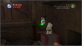 Po dopchnięciu go do bramy okaże się, że podłoga została w dwóch miejscach uszkodzona - Asajj Ventress (5) | Tryb fabularny | LEGO Star Wars III The Clone Wars - LEGO Star Wars III: The Clone Wars - poradnik do gry