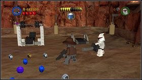 Po siódmy mini zestaw udaj się na lewy kraniec lokacji - Prolog | Gra dowolna | LEGO Star Wars III The Clone Wars - LEGO Star Wars III: The Clone Wars - poradnik do gry