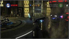 Użyj stojącej tam platformy i ostrzelaj z niej kolejną kapsułę [1] - Statek Republiki (1) | Czerwone i złote klocki - LEGO Star Wars III: The Clone Wars - poradnik do gry