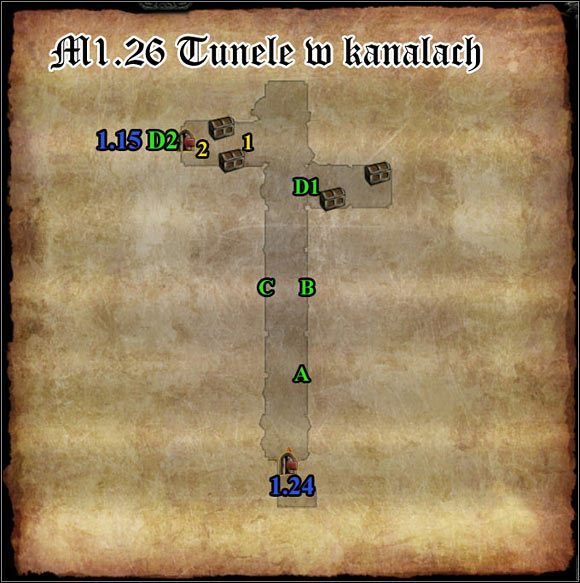 1 - M1.26; M1.27 - Tunele w kanałach, oraz Dom Henryego i Eleanor | Mapy - Divinity II: Flames of Vengeance - poradnik do gry
