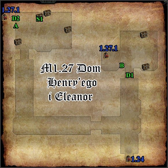 A Przycisk - M1.26; M1.27 - Tunele w kanałach, oraz Dom Henryego i Eleanor | Mapy - Divinity II: Flames of Vengeance - poradnik do gry