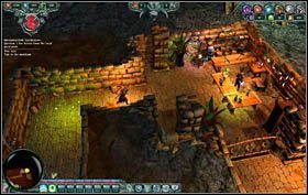 Przekopujemy znajdujące się tuż obok bramy dwa segmenty skał, które umożliwią nam dotarcie do uciekiniera - Misja 3 - Pleasant Creek | Opis przejścia Dungeons - Dungeons - poradnik do gry