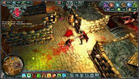 Z racji coraz częstszych wizyt przypadkowych poszukiwaczy warto zainteresować się także ochroną naszego Serca Lochu - najprostszym i najbardziej skutecznym półśrodkiem będzie zatrudnienie strażnika, którego możemy wywołać z menu artefaktu - Misja 7 - Caves of Horror | Opis przejścia Dungeons - Dungeons - poradnik do gry