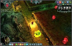 Naszym zadaniem jest eskorta szlamiaków od punktu startu (mapa, punkt 3) do punktu mety (mapa, punkt 4), gdzie zostaną one wystrzelone przez armatę - Misja 8 - Castle Sweetcliff | Opis przejścia Dungeons - Dungeons - poradnik do gry