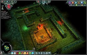 Już po chwili oprócz przebiegłych opryszków pojawia się kolejne zagrożenia - musimy stawić czoła aż pięciu paladynom, przybywającym z miasta na zwiady (mapa, punkt 10) - Misja 9 - Cuddleton | Opis przejścia Dungeons - Dungeons - poradnik do gry