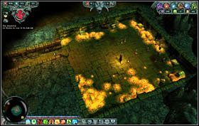 Po chwili odzywa się Minos - żąda od nas ofiary w wysokości 500 sztuk złota - Misja 10 - Neverevil Mountain | Opis przejścia Dungeons - Dungeons - poradnik do gry