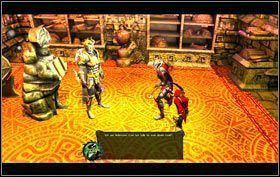 Kolejne złe wieści - dźwięk otwieranej bramy obudził kolejnych trzech strażników klasztoru, którzy czekają na nas w pomieszczeniu (mapa, punkt 7) tuż przed przejściem do finałowej komnaty - Misja 10 - Neverevil Mountain | Opis przejścia Dungeons - Dungeons - poradnik do gry