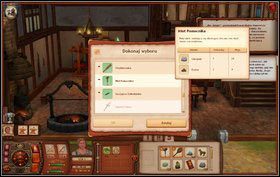 W tym prostym zadaniu musimy wykonać kilka specjalnych czynności (poza zwykłymi rozmowami) - Chcemy Ksiąg, Nie Wojny; Czas Wolny; Czeladnik Kowala | Misje - The Sims: Średniowiecze - poradnik do gry