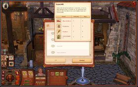 Kapłan musi zbadać Szynszyle w swoim Archiwum [1] i później ugotować i zjeść Szynchili (1 x Mięso Królicze, 1 x Przyprawy, 1 x Pszenica, 1 Szynszymiętka) - Ewolucja Szynszyli | Misje w The Sims Średniowiecze - The Sims: Średniowiecze - poradnik do gry