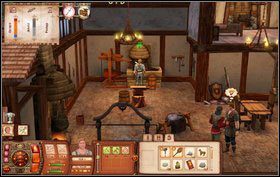 Aby wytworzyć Krabi Młot (lub Młot Krabi) potrzebujemy składników: 2 Elektrum, 2 Fosfor, 1 Mały Kawałek Minerału, 2 Żelaziwo - Krabi Bandyta | Misje w The Sims Średniowiecze - The Sims: Średniowiecze - poradnik do gry