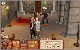 Możemy zauroczyć osobę kwiatami lub jedzeniem - Małżeństwo Polityczne | Misje w The Sims Średniowiecze - The Sims: Średniowiecze - poradnik do gry