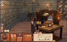 Czarodziej będzie musiał zapamiętać dwa czary: Błyskawica (Siła, Powietrze, Energia) i Burza (Powietrze, Siła, Porządek) - Smok z Miasta... (2) | Misje w The Sims Średniowiecze - The Sims: Średniowiecze - poradnik do gry