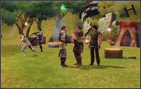 W tej wersji zadania również zmierzymy się z prorokiem - to zupełnie inna ścieżka fabularna, chociaż powtarzają się w niej pewne motywy - Wędrowny Prorok | Misje w The Sims Średniowiecze - The Sims: Średniowiecze - poradnik do gry