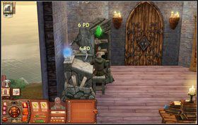 Najpierw przepełniamy studnię znajdującą się na rynku i nabieramy wody - Zaginione Dziecko; Zawartość- Dżin | Misje w The Sims Średniowiecze - The Sims: Średniowiecze - poradnik do gry