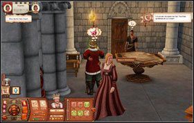 Po wybraniu opcji rozmawiamy ponownie z dżinem przy zwierciadle - Zaginione Dziecko; Zawartość- Dżin | Misje w The Sims Średniowiecze - The Sims: Średniowiecze - poradnik do gry