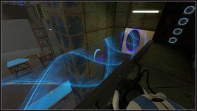 Jak oba staną się niebieskie, pomarańczowy robot może stanąć na czerwonym podeście - Rozdział 5 - Żele mobilności (1) | Tryb współpracy Portal 2 - Portal 2 - poradnik do gry