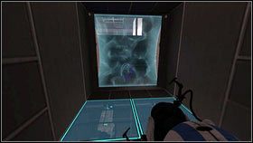 Za barierą po lewej będzie stał czerwony podest [1] - Rozdział 1 - Tworzenie zespołu (1) | Tryb współpracy Portal 2 - Portal 2 - poradnik do gry