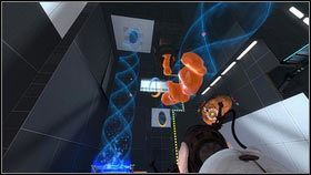 Tuż obok zacznie cieknąć pomarańczowy żel [1] - Rozdział 8 - Swędzenie (6) | Opis przejścia Portal 2 - Portal 2 - poradnik do gry