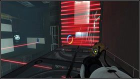 Jego wciśnięcie powoduje pojawienie się skrzynki - Rozdział 8 - Swędzenie (5) | Opis przejścia Portal 2 - Portal 2 - poradnik do gry