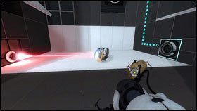 Spadając dotrzesz do miejsca ze skrzynką [1] - Rozdział 8 - Swędzenie (4) | Opis przejścia Portal 2 - Portal 2 - poradnik do gry